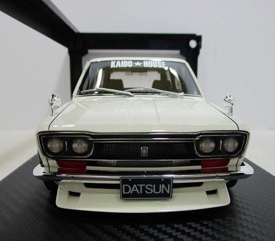 ■ ignition model 1/18 Datsun Bluebird (510) Wagon White ブルーバード ワゴン [イグニッションモデル] ミニカー_画像6