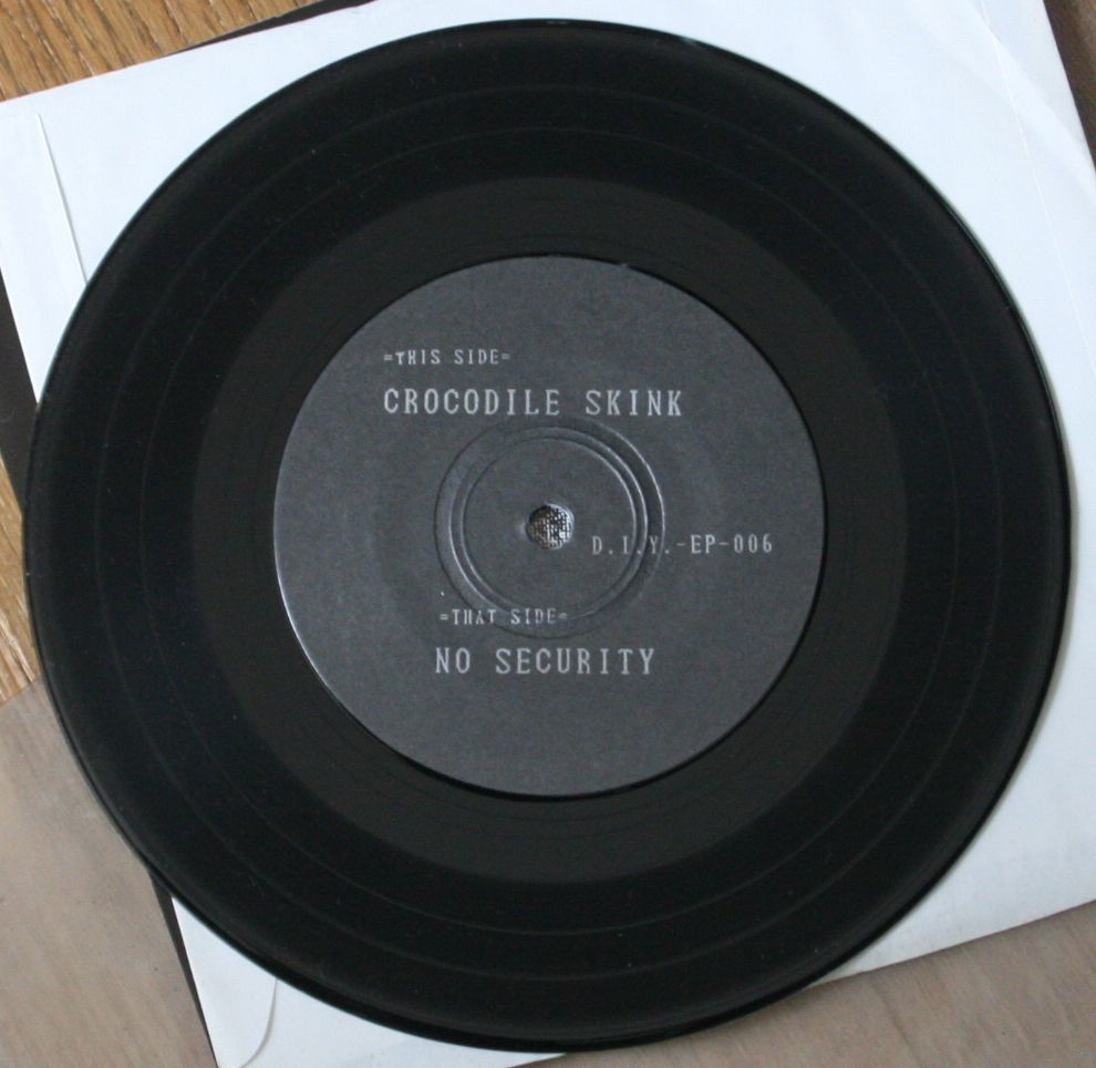 Crocodileskink/No Security Betray / Med Vilken Rtt / EP / D.I.Y. Records, Hardcore, Punk, Crust, ハードコア, パンク, クラスト_画像5