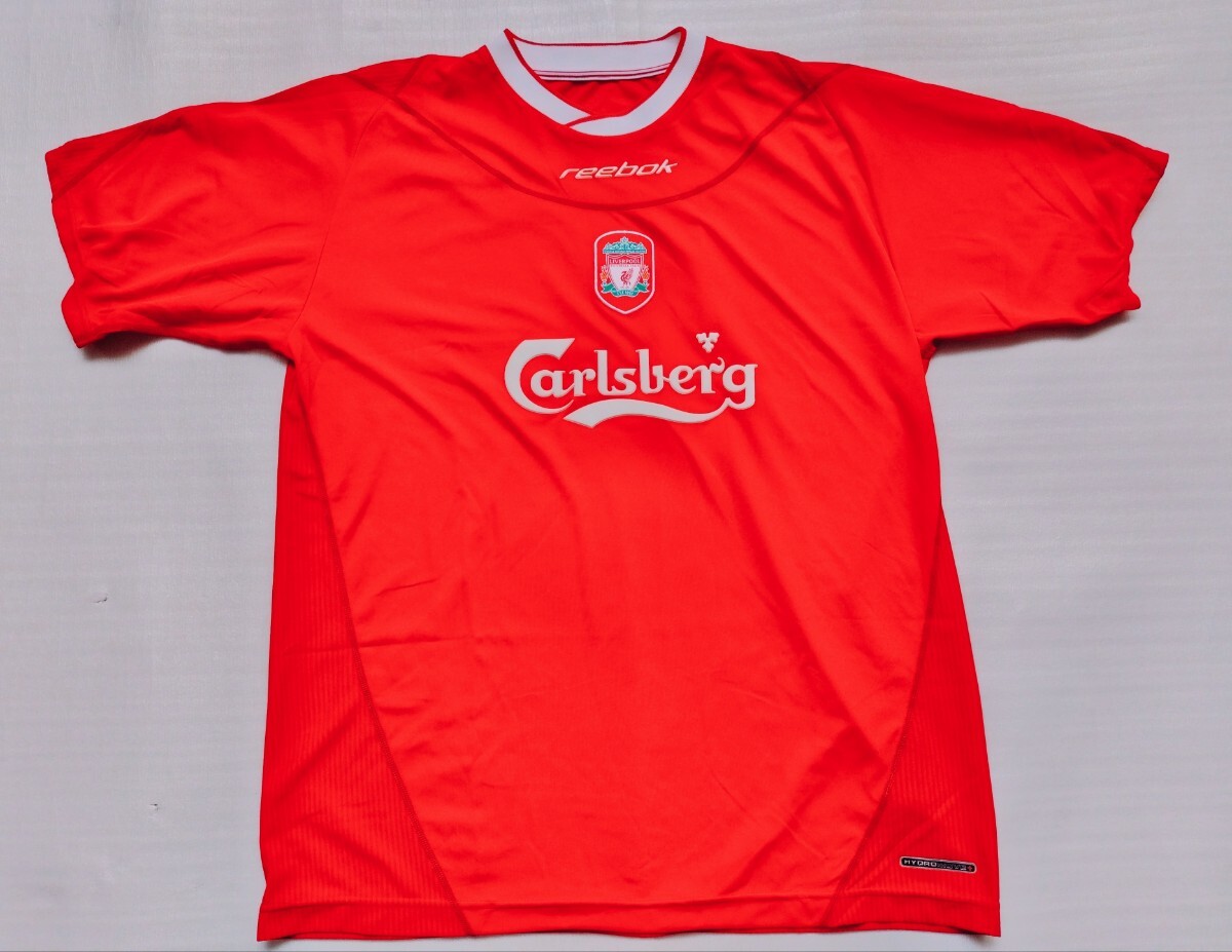 2002-2004 シーズン イングランド プレミアリーグリーボック REEBOK リヴァプール リバプール LFC ホームキット ユニフォーム ゲームシャツ