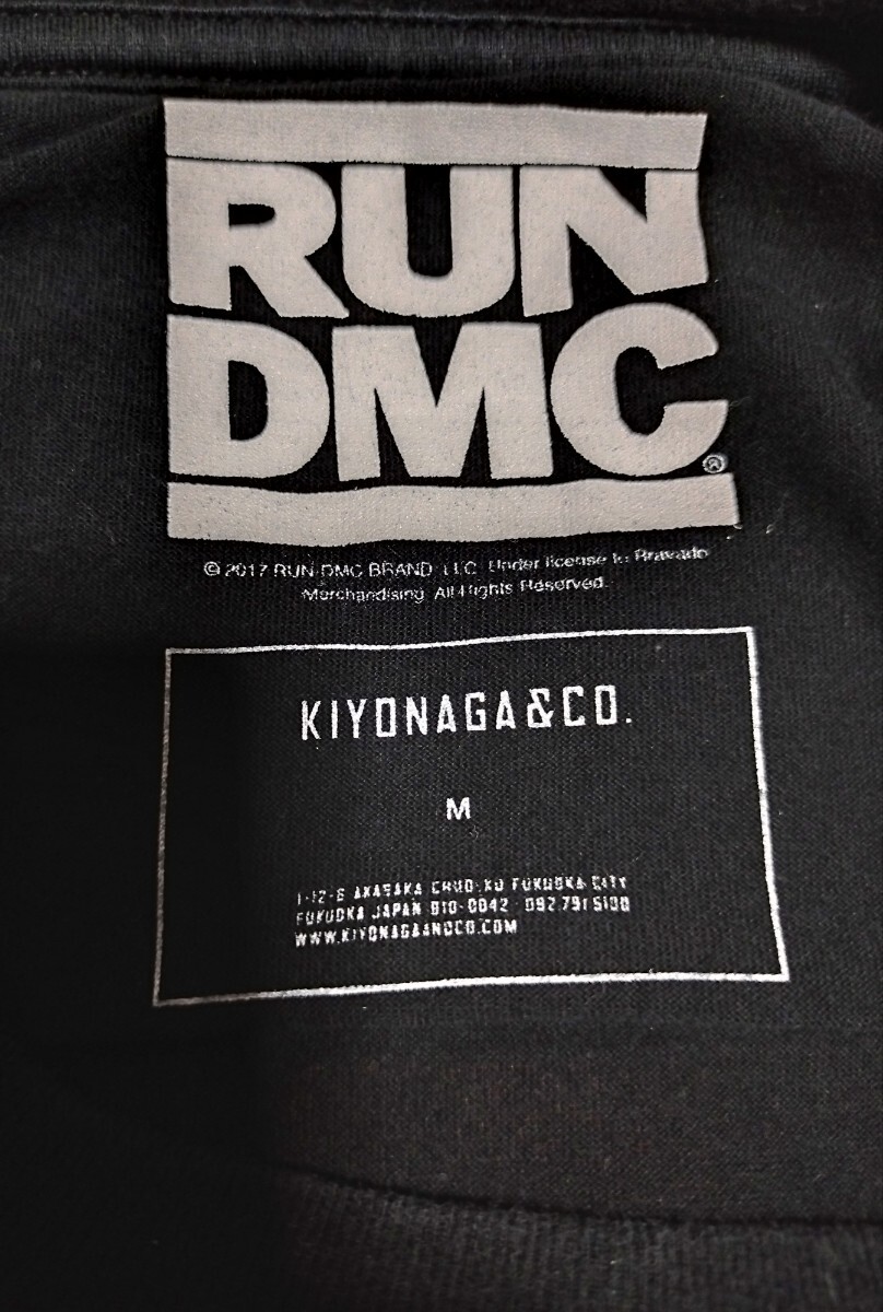RUN DMC Kiyonaga & co. キヨナガアンドコー コラボ ティー Tシャツ サイズ M SOPH. ソフ hiphop ヒップホップ rap ラップ Tee_画像5