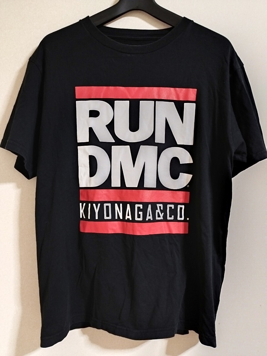 RUN DMC Kiyonaga & co. キヨナガアンドコー コラボ ティー Tシャツ サイズ M SOPH. ソフ hiphop ヒップホップ rap ラップ Tee_画像2