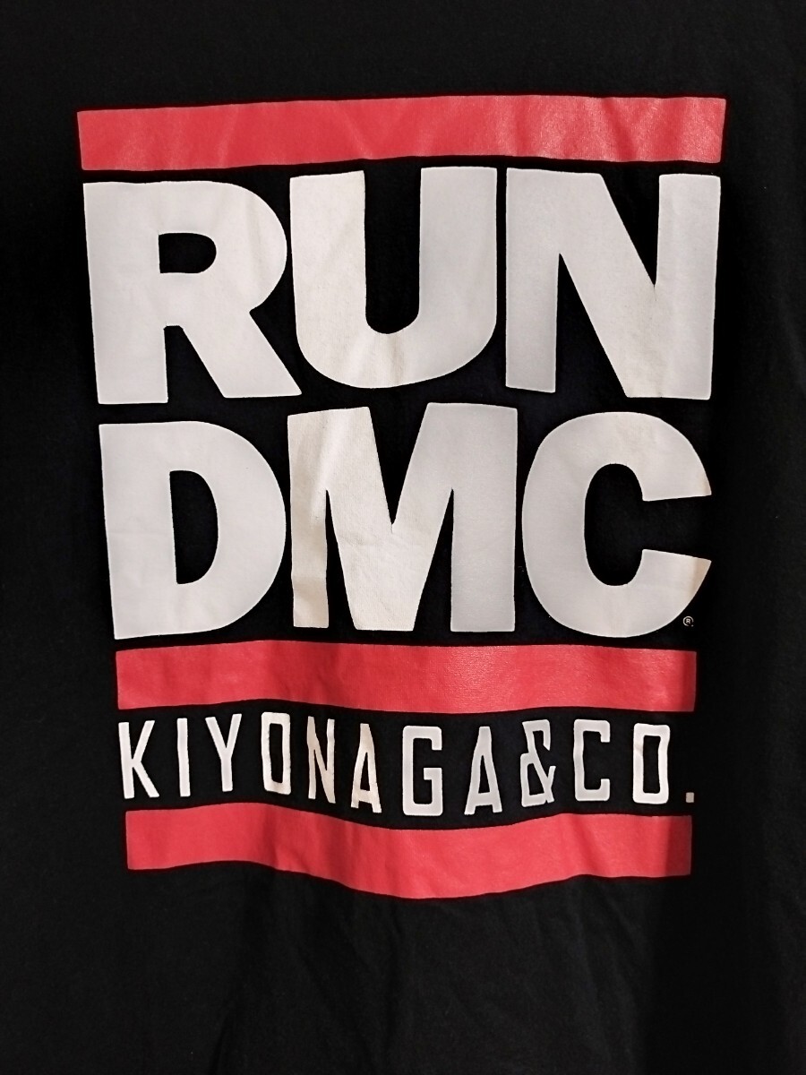 RUN DMC Kiyonaga & co. キヨナガアンドコー コラボ ティー Tシャツ サイズ M SOPH. ソフ hiphop ヒップホップ rap ラップ Tee_画像4