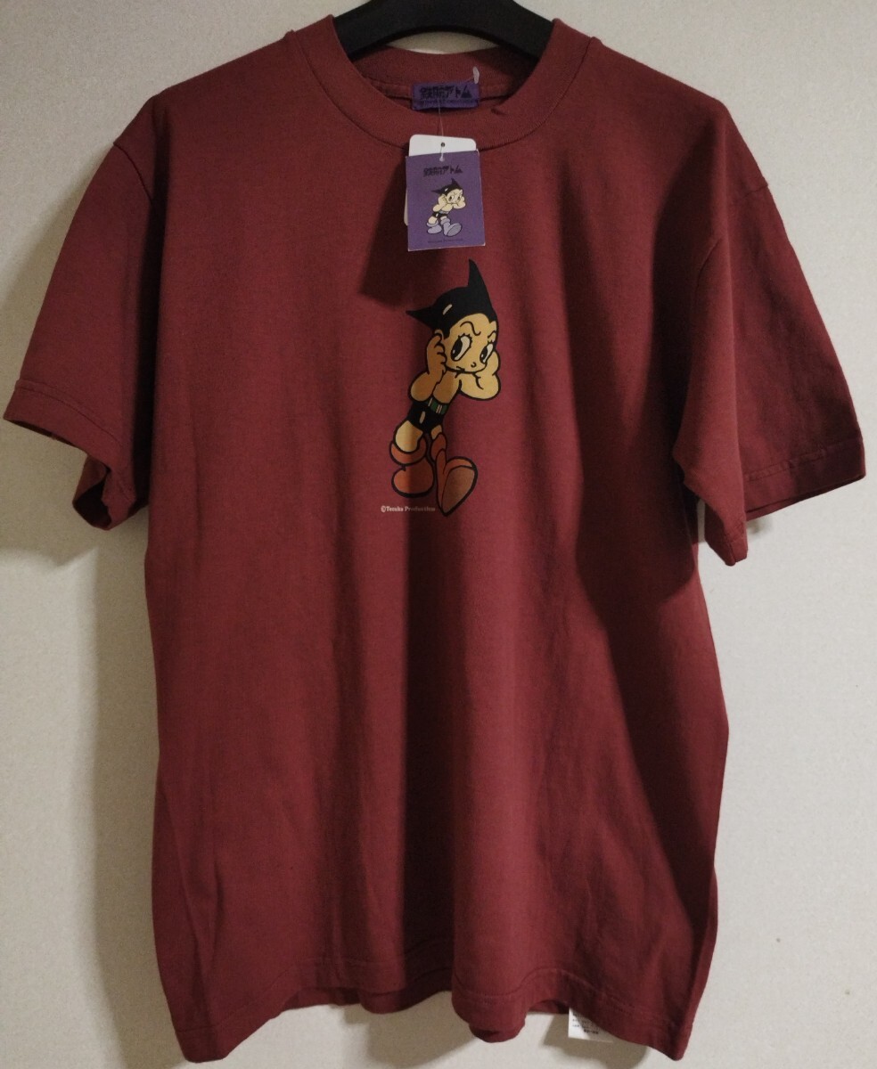 デッドストック タグ付き 90s ヴィンテージ made in USA アメリカ製鉄腕アトム アニメ Tee Tシャツ サイズ M 手塚治虫_画像2