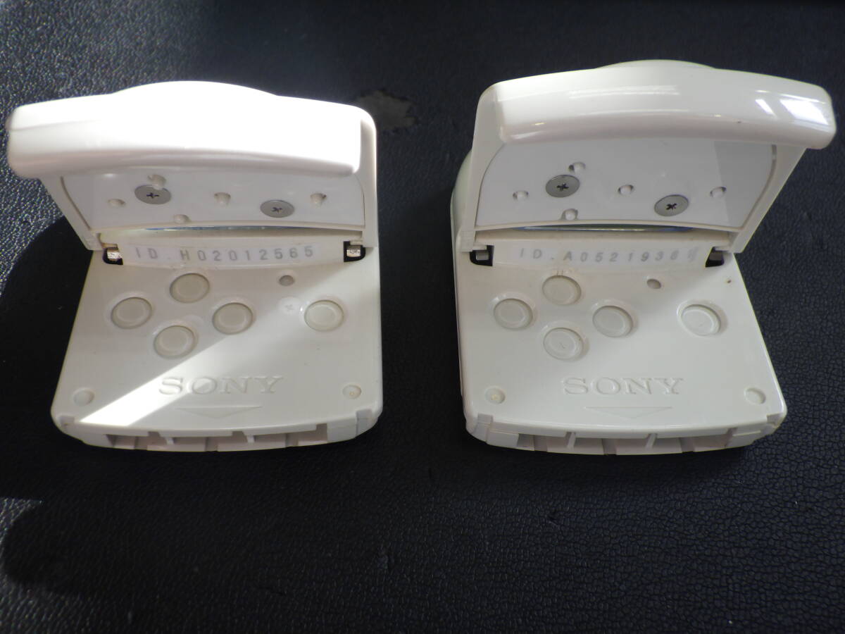 SONY PocketStation SCPH-4000 ホワイト 2個 まとめ ソニー ポケットステーション 動作未確認 ポケステ_画像3