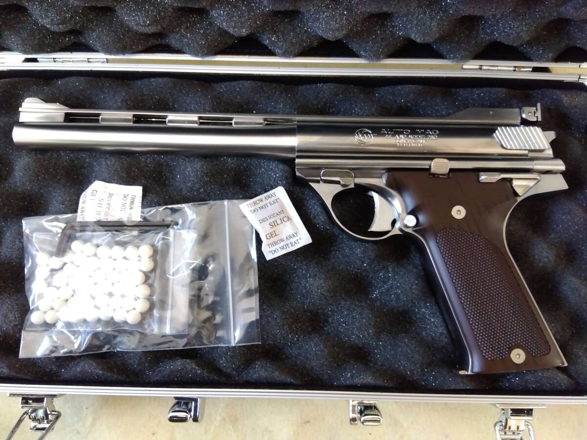  Marushin 44 AutoMag k Lynn to one silver ABS CLINT1 8mmBB gas blowback maxi operation not yet verification ( present condition goods )