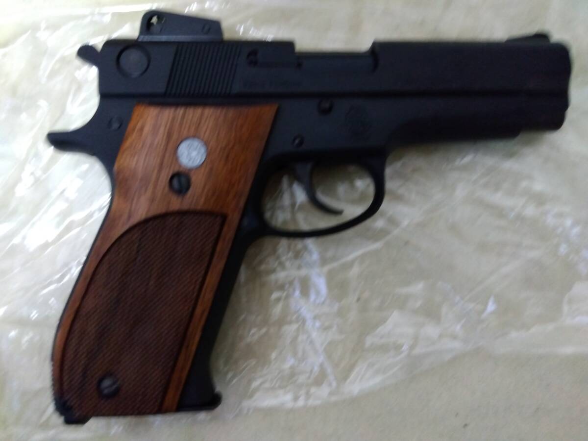  Marushin S&W M439 Short li coil model gun final product wooden grip 