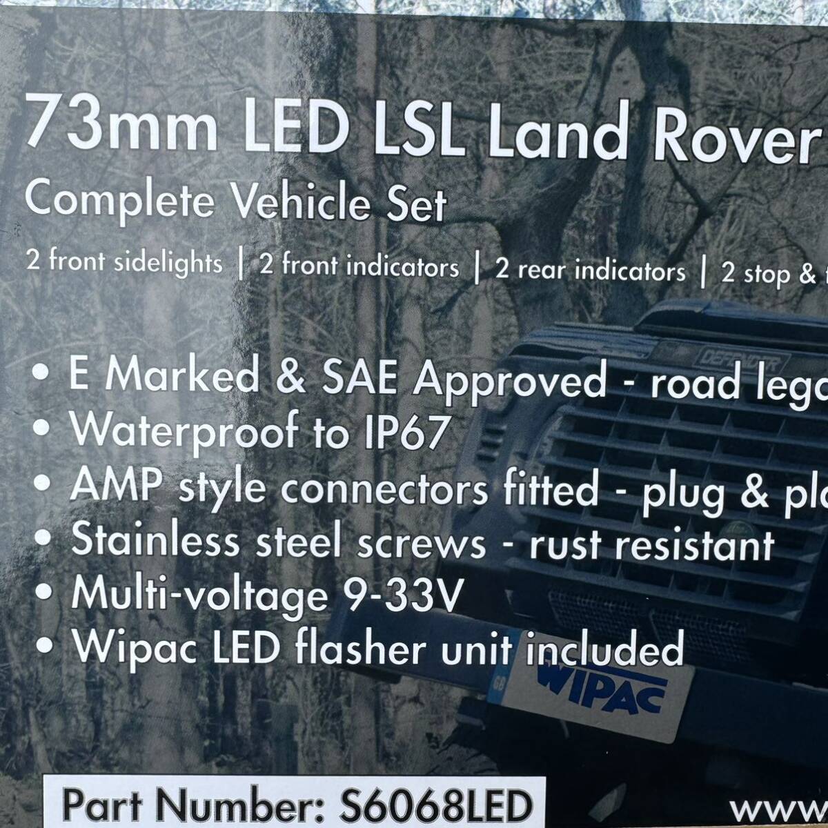 land rover defender ランドローバー　ディフェンダー　　ジムニー 用　LED ウインカー　ポジションランプ　セット　little d_画像4