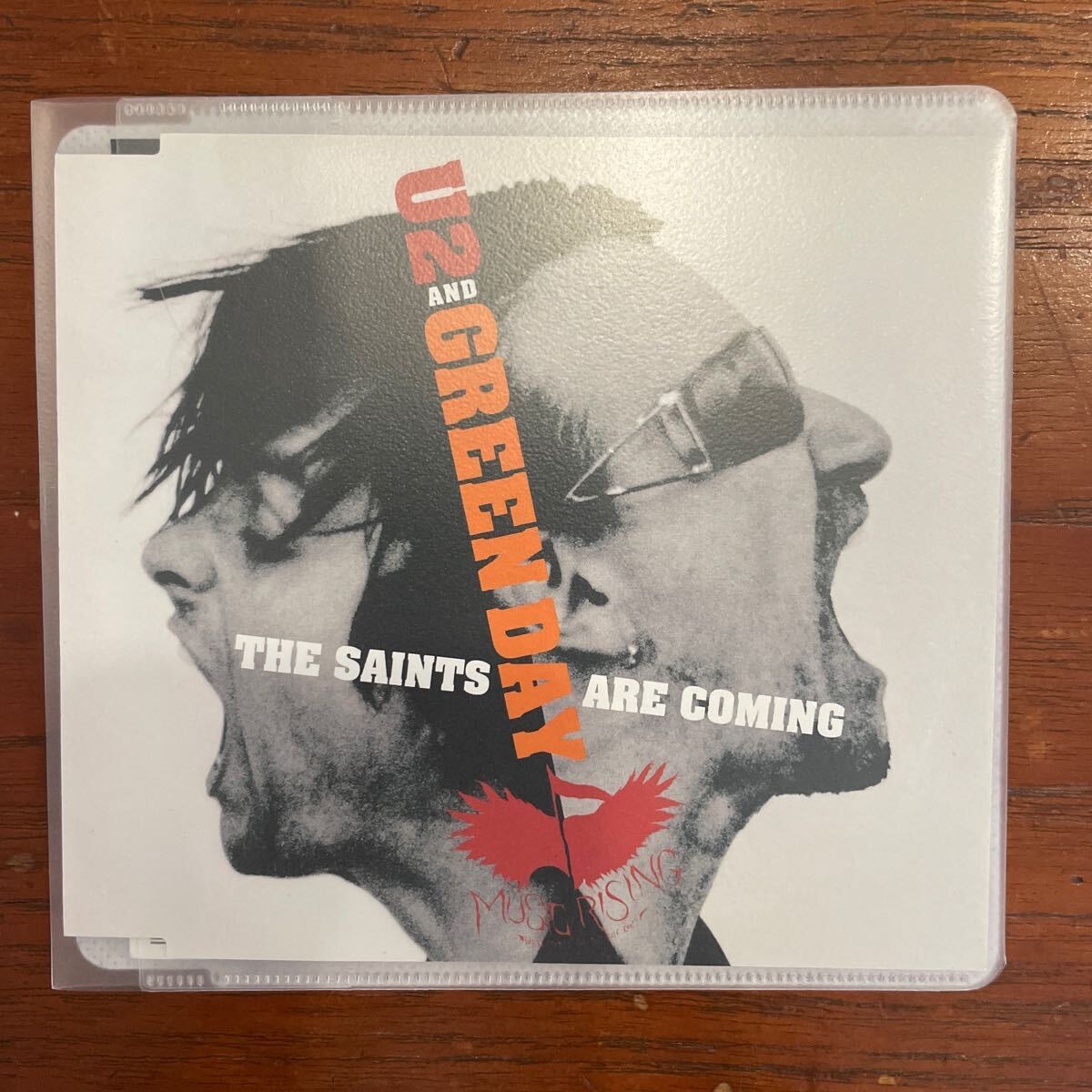 U2 GREEN DAY cd the saints are coming