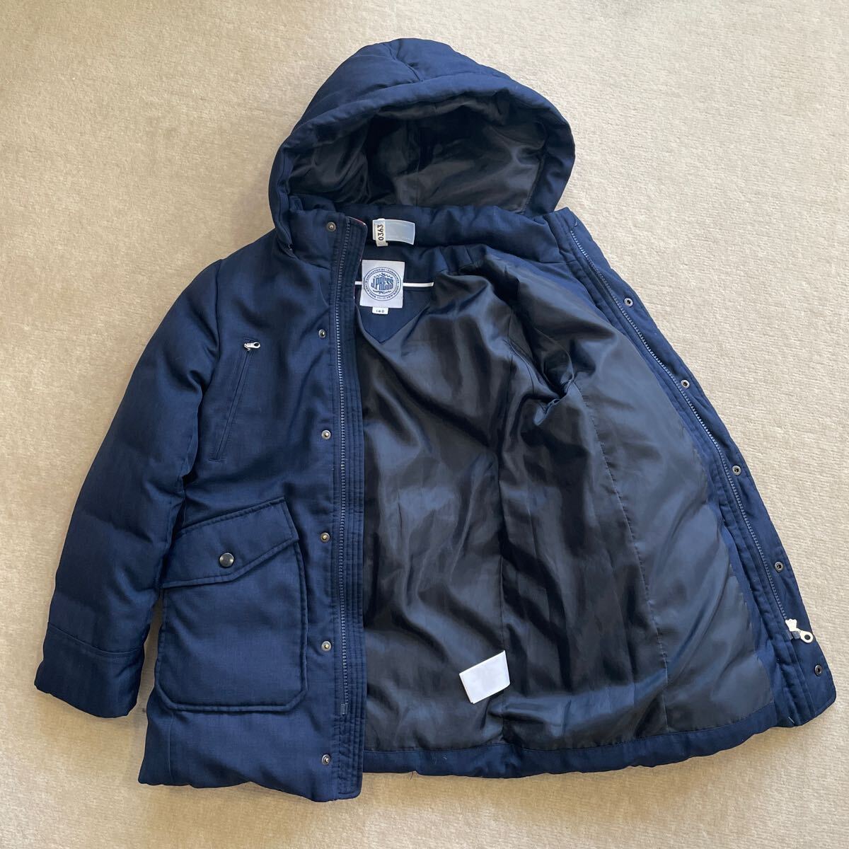 J.PRESS down coat 140 down jacket Junior Kids kasiyama Onward 