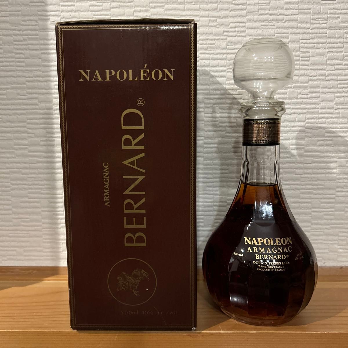 ナポレオン バーナード 度数 40% 容量 500ml アルマニャック 古 ナポレオン バーナード 度数 40% 容量 500ml アルマニャック 古