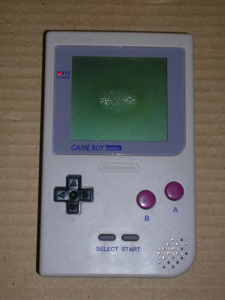 ゲームボーイポケット グレー ジャンク品の画像1