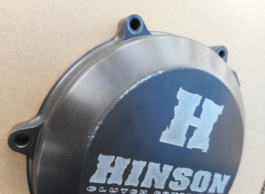 ヤマハ ＹＺ２５０用 ヒンソン クラッチカバー ＨＩＮＳＯＮ ＣＬＵＴＣＨ ＣＯＶＥＲ（中古)_画像2