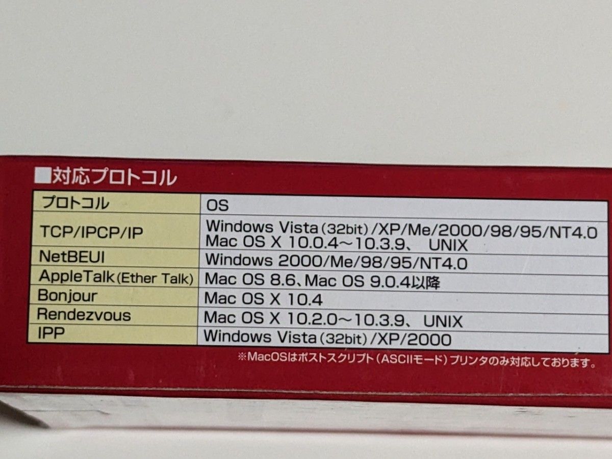 バッファロー　有線プリントサーバ　LPV3-TX1