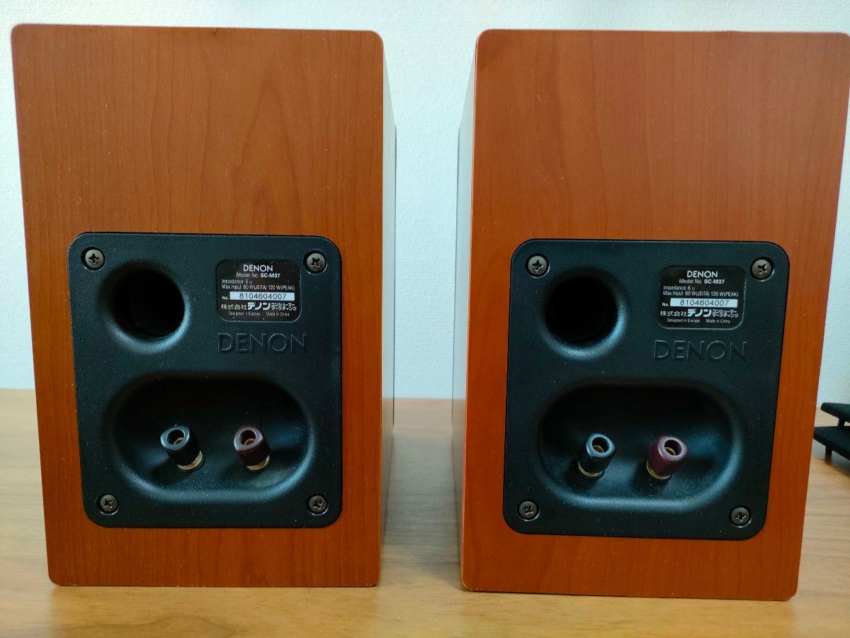 DENON スピーカー　sc-m37