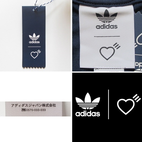 新品 送込★アディダス オリジナルス ヒューマンメイド 限定 国内正規品★adidas Originals by HUMAN MADE NIGO グラフィック Tシャツ