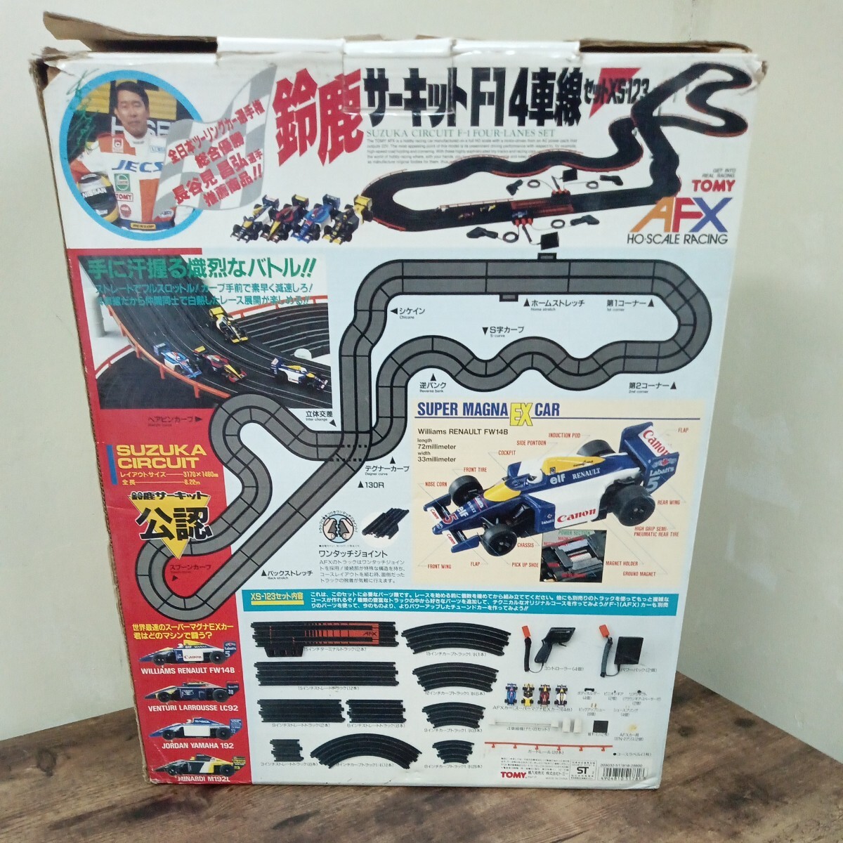 【超希少 未使用品】TOMY F1 4車線 鈴鹿サーキットセット XS-123 Yahoo!オークション - TOMY AFX 鈴鹿サーキット F -1 4車線