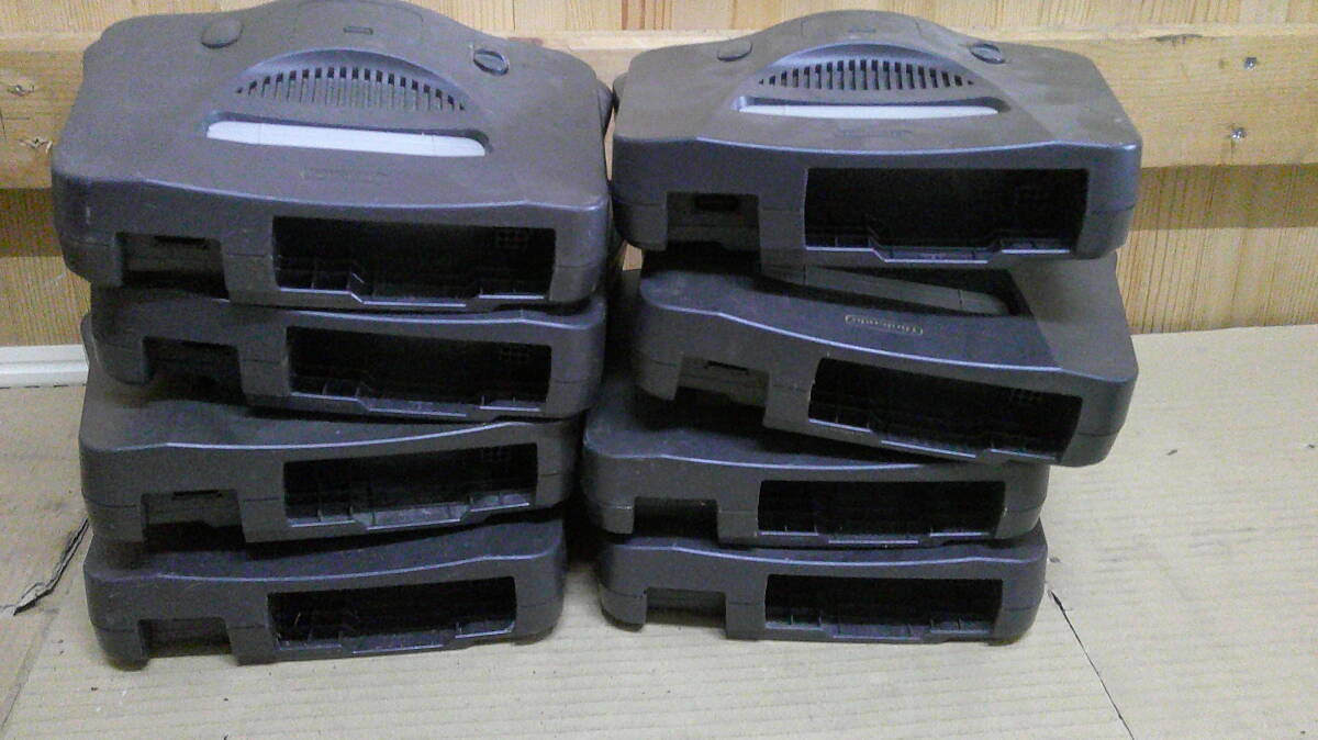 8台まとめて Nintendo64 メモリー拡張パック 任天堂 ニンテンドー アダプター ロクヨン 本体 佐川140サイズの画像7