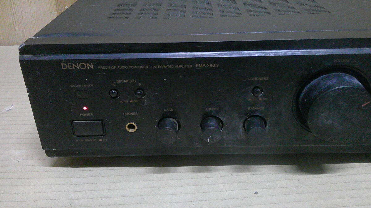 DENON　デノン　PMA-390IV　アンプ　オーディオ機器　本体のみ　佐川100サイズ_画像2