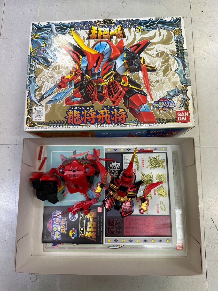 元祖SD新SD SD戦国伝 ガンダム プラモデル 組立品 1部ジャンク 7体まとめ_画像5