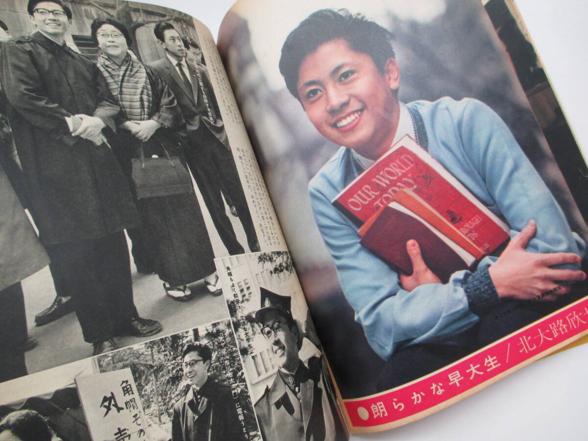 週刊明星　1961年4月9日号　三島由紀夫先生を囲んでボーイ・ハント座談会_画像4