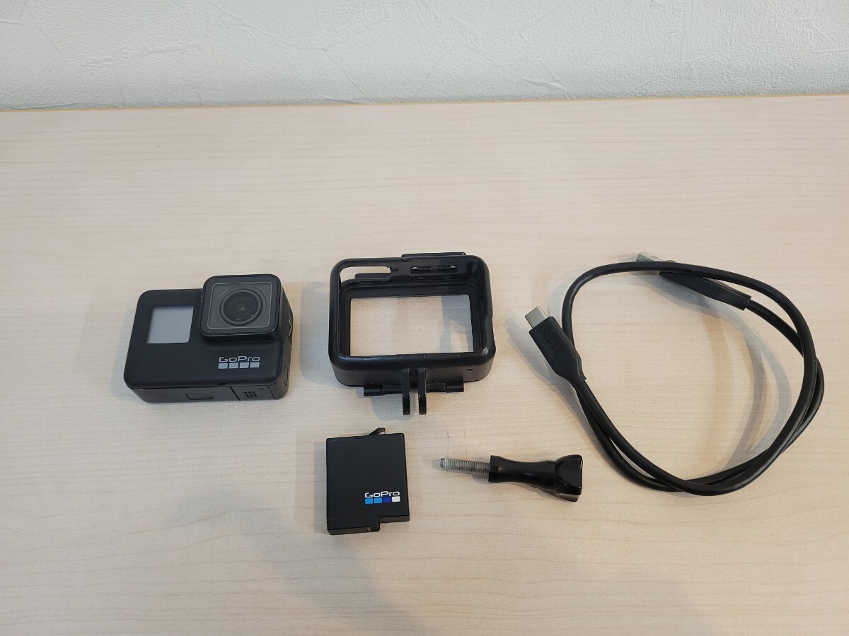 GoPro HERO7 BLACK ウェアラブルカメラ ビデオカメラ ゴープロヒーロー７_画像1