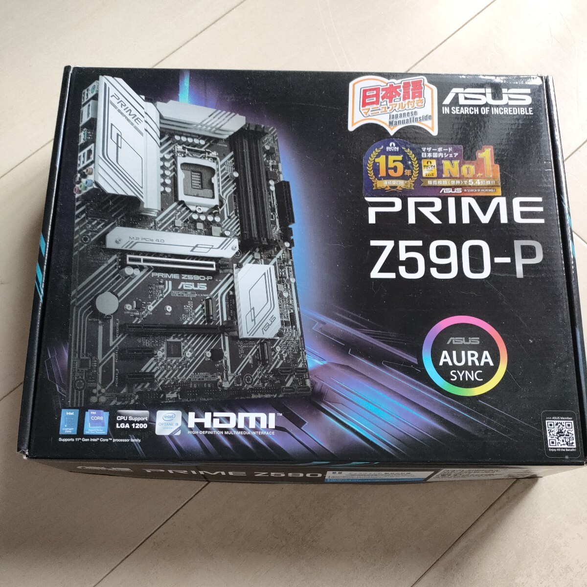 ASUS ATX Z590-P_画像6