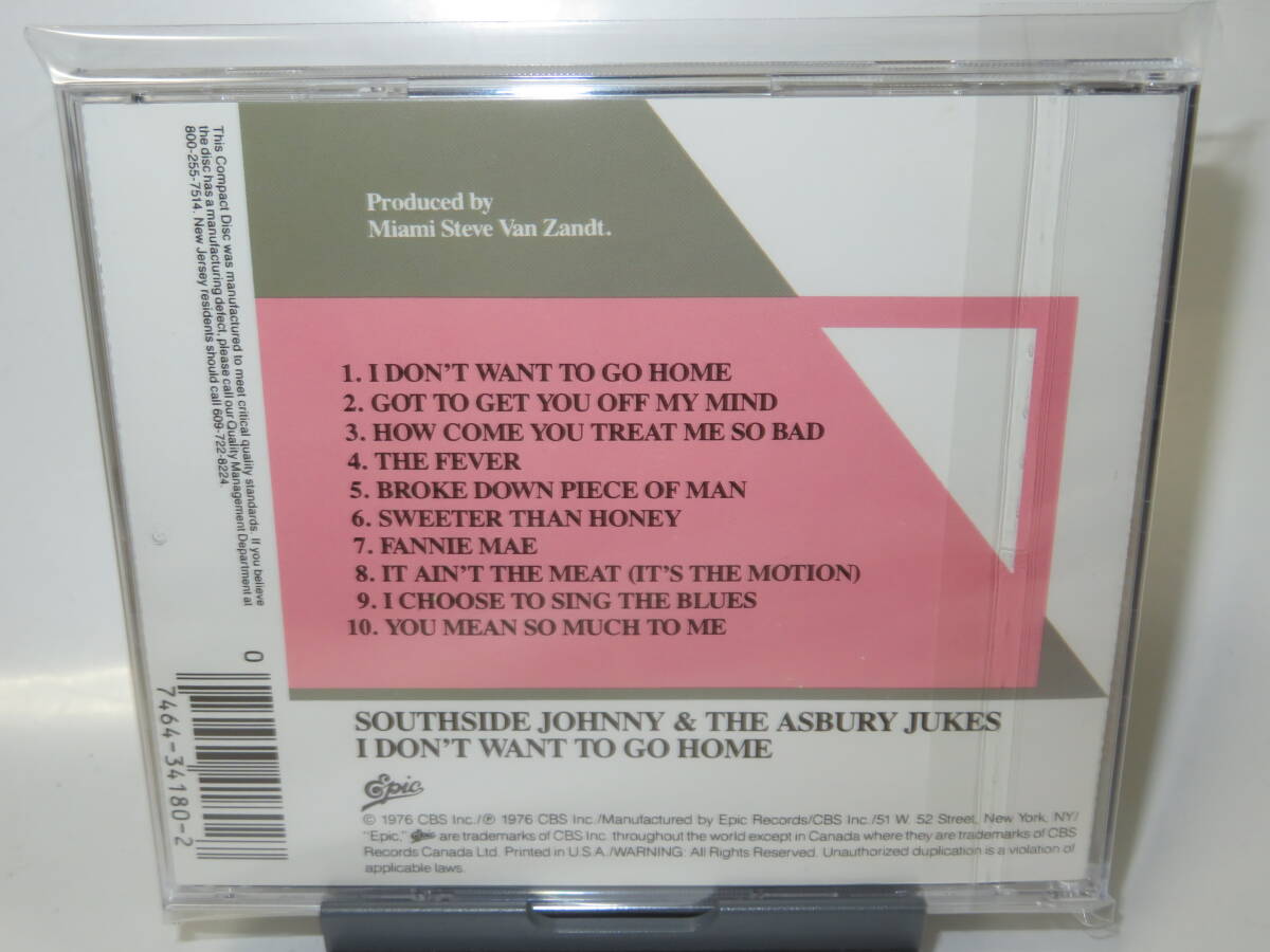 09. Southside Johnny / I Don't Want To Go Homeの画像2