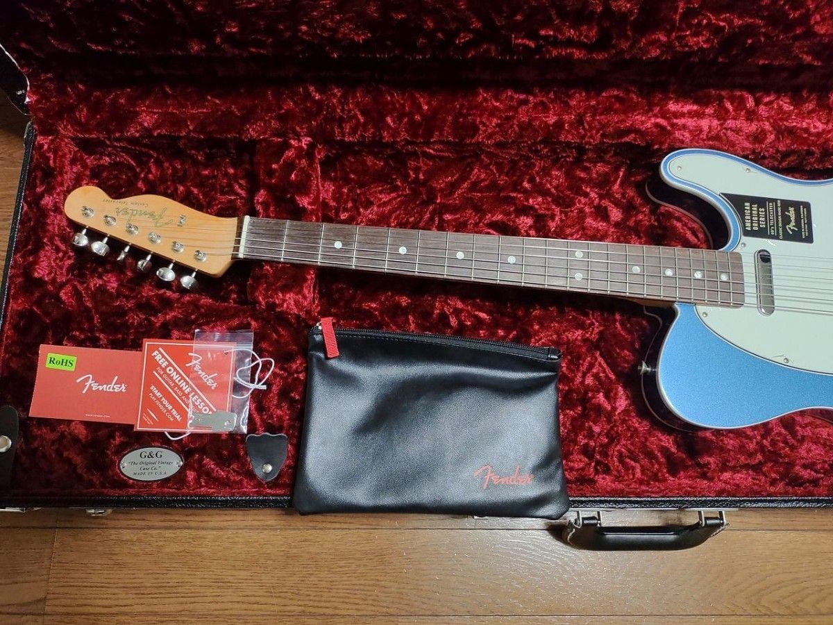 Fender USA American Original '60s Telecaster LPB 美品 ハードケース付