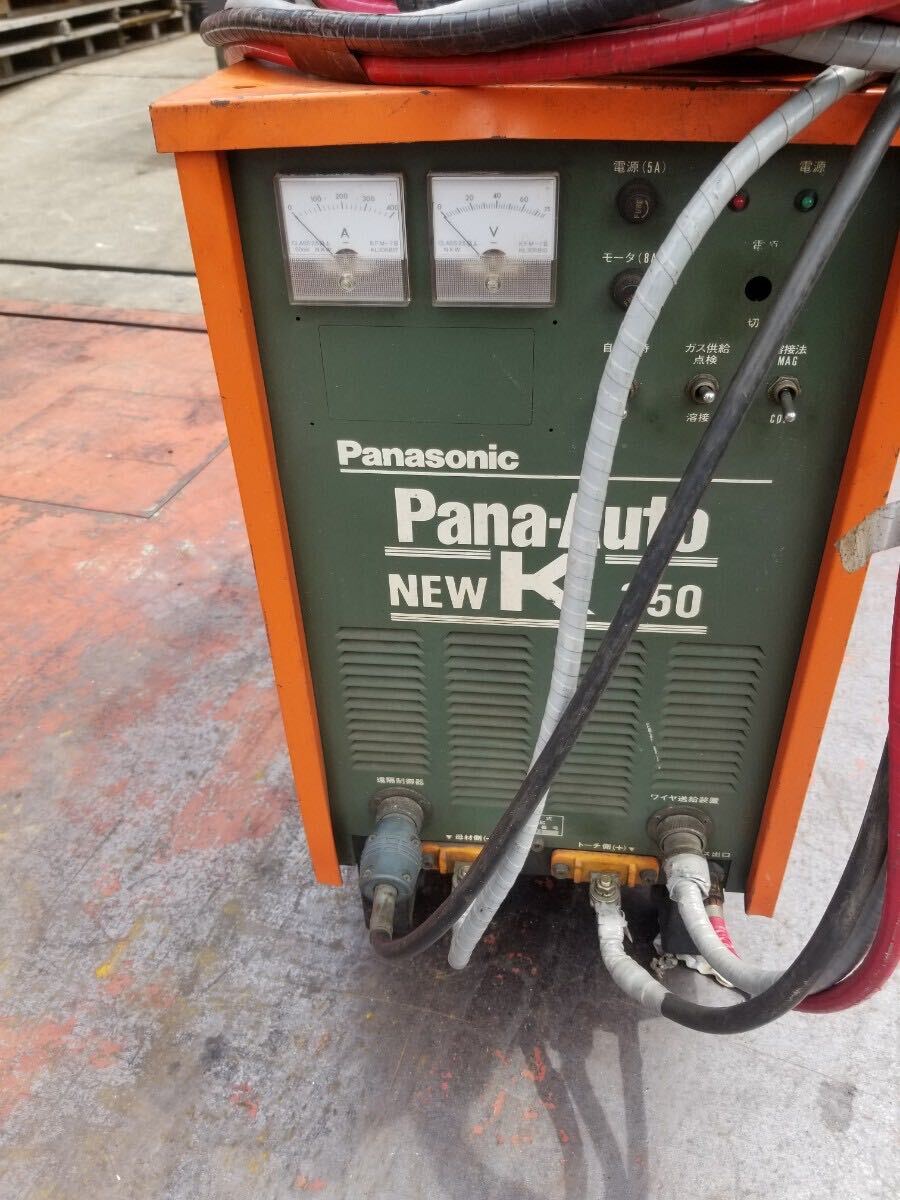 u265[ junk ] Panasonic semi-automatic welding machine Pana-Auto NEW K350 power supply YD356KEC three-phase 200V 60HZ 1989 year made 