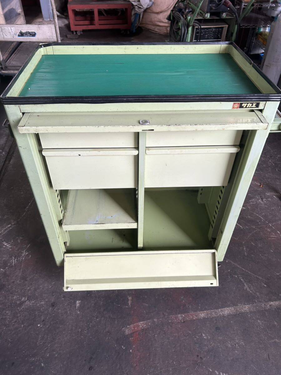 N5199 SAKAE Sakae tool wagon working bench assistance table tool storage 