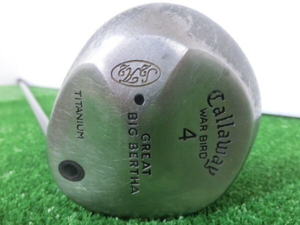 ♪Callaway キャロウェイ GREAT BIG BERTHA WAR BIRD 4W フェアウェイウッド ?°/純正 シャフト SUPER GBB UL FLEX-R G0579♪_画像1