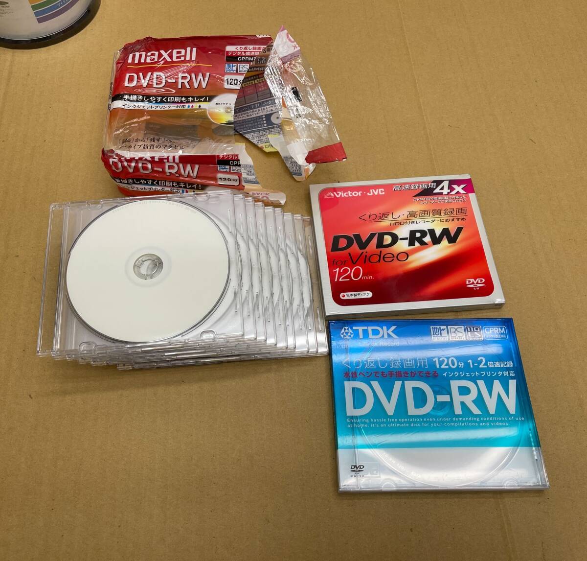 まとめ売り BD-RE / DVD-R / DVD-RW / CD-R / 2HD SONY Victor・JVC TDK maxell HIDISCの画像4