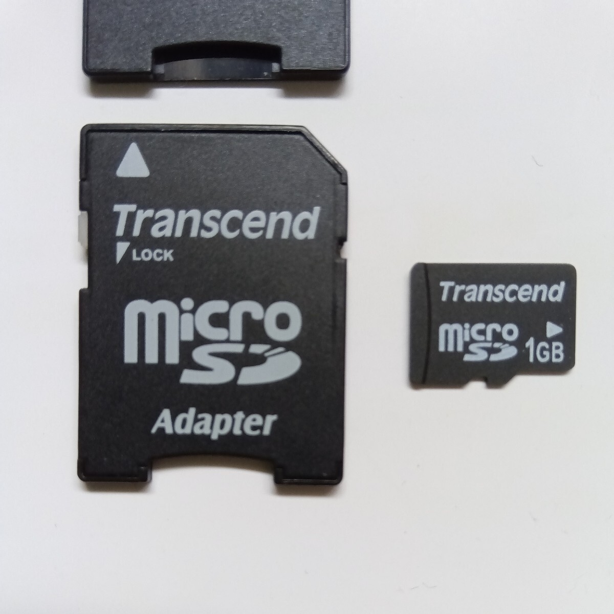  free shipping * SD adaptor attaching microSD Transcend Sandisk 1GB 512MB Taiwan made made in China used 2 set Adapter record medium 