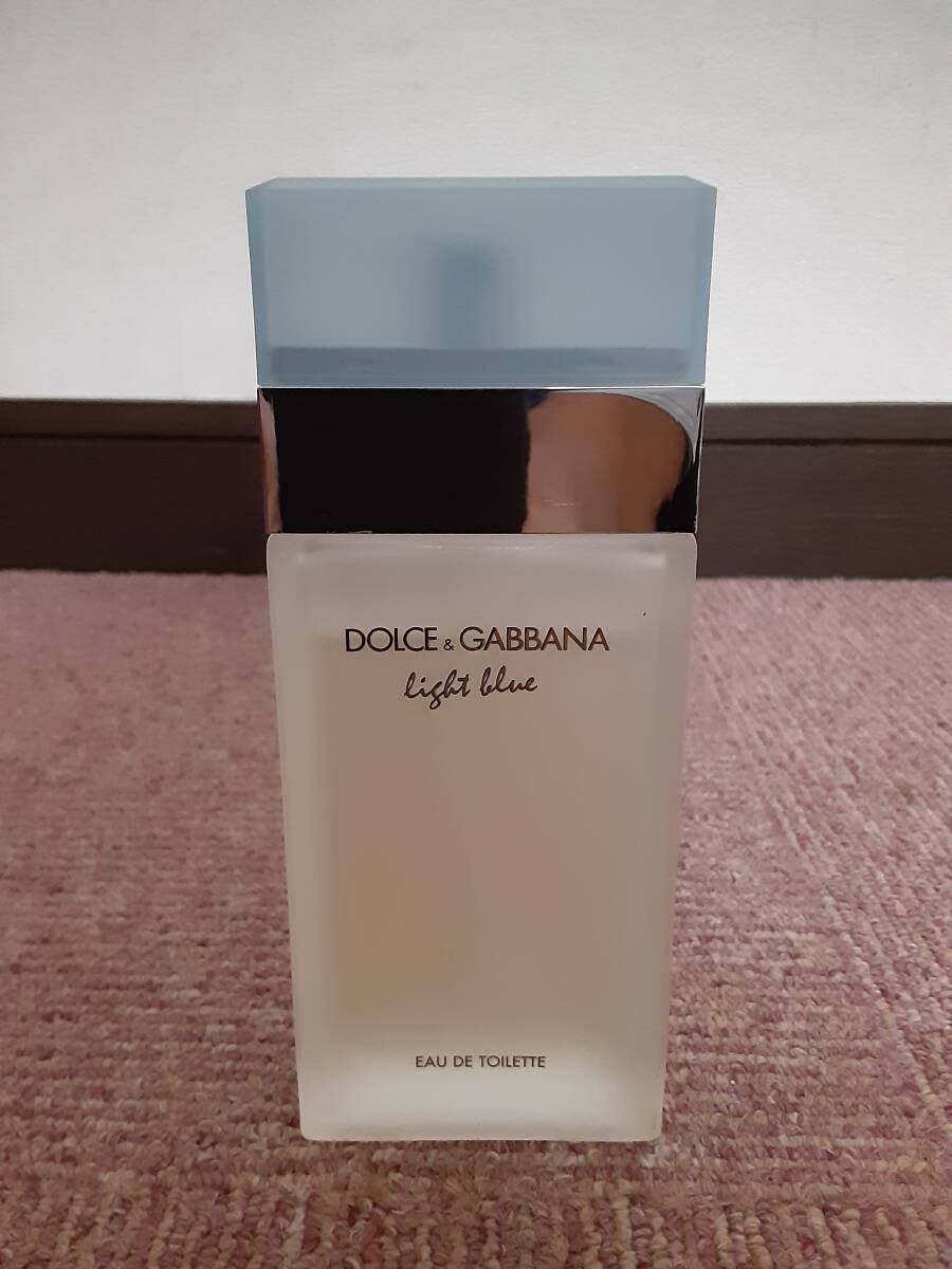 DOLCE＆GABBANA　ライトブルー　100ml　香水　残量多め_画像1