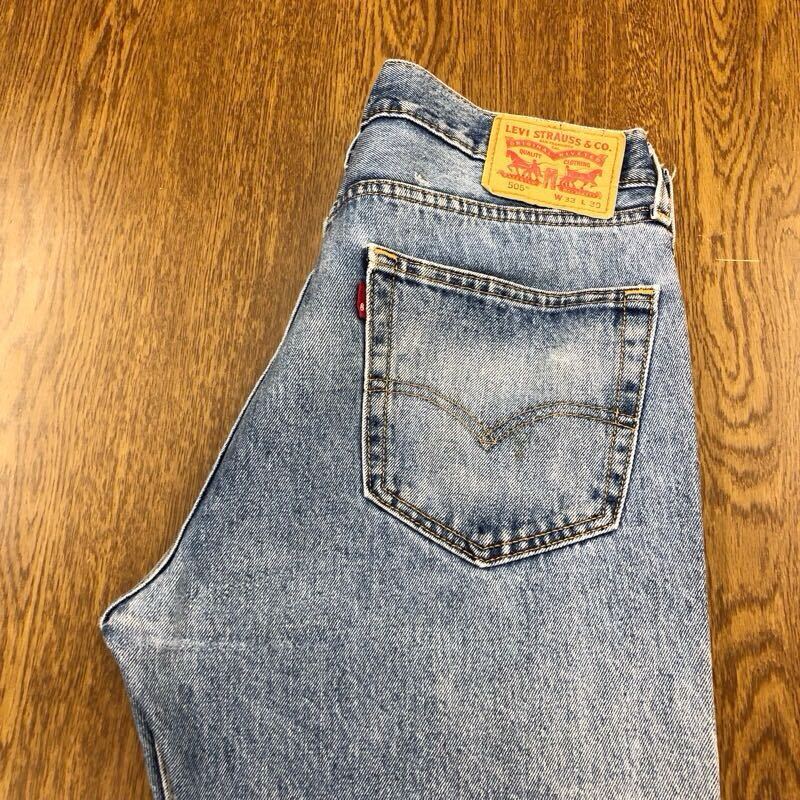 【FE113】Levi's 505 W33 L30 ジーンズ ジーパン デニムパンツ メンズブランド古着 リーバイス505 送料無料