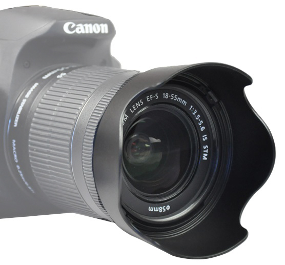 CANON レンズフード EW-63C 互換品　RF24-50mm　EF-S18-55mm_画像4