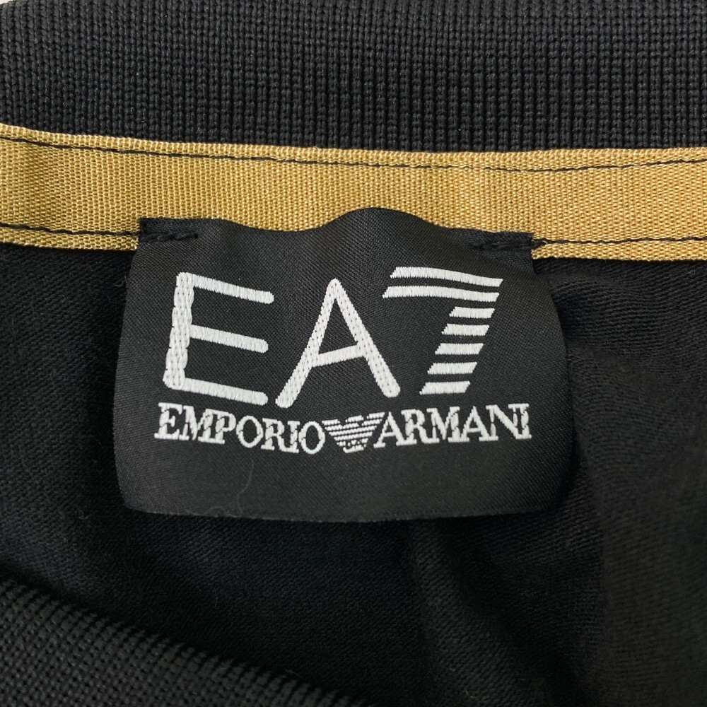 EMPORIO ARMANI エンポリオ アルマーニ 半袖ポロシャツ ブラック系 EU/XL [240101171233] メンズ_画像3
