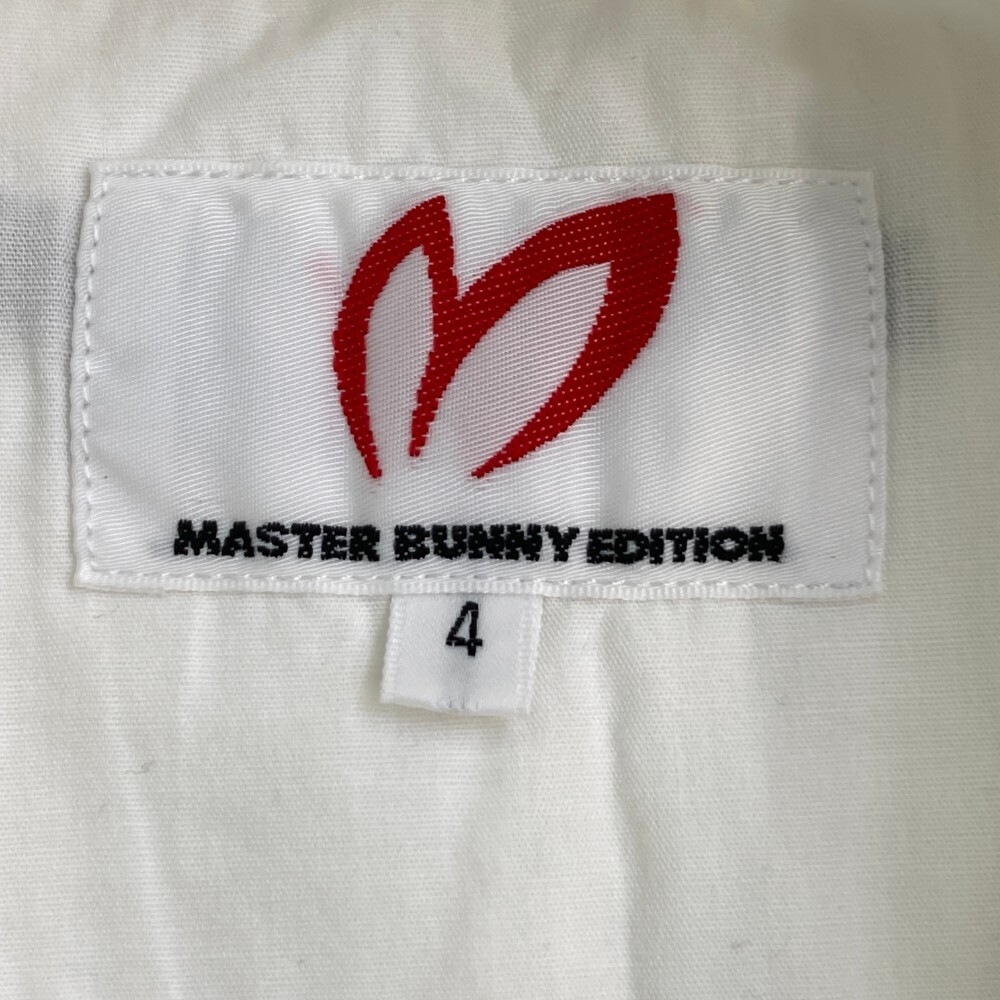 MASTER BUNNY EDITION マスターバニーエディション 半袖ポロシャツ ホワイト系 4 [240101182035] ゴルフウェア メンズ_画像3