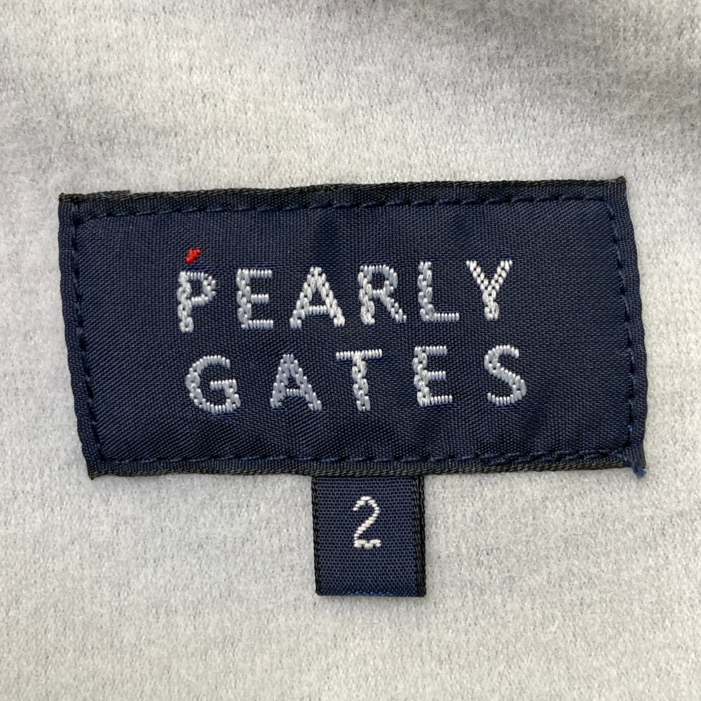 PEARLY GATES パーリーゲイツ 裏起毛 スカート 30周年 千鳥 総柄 ブラック系 2 [240101182083] ゴルフウェア レディース_画像6