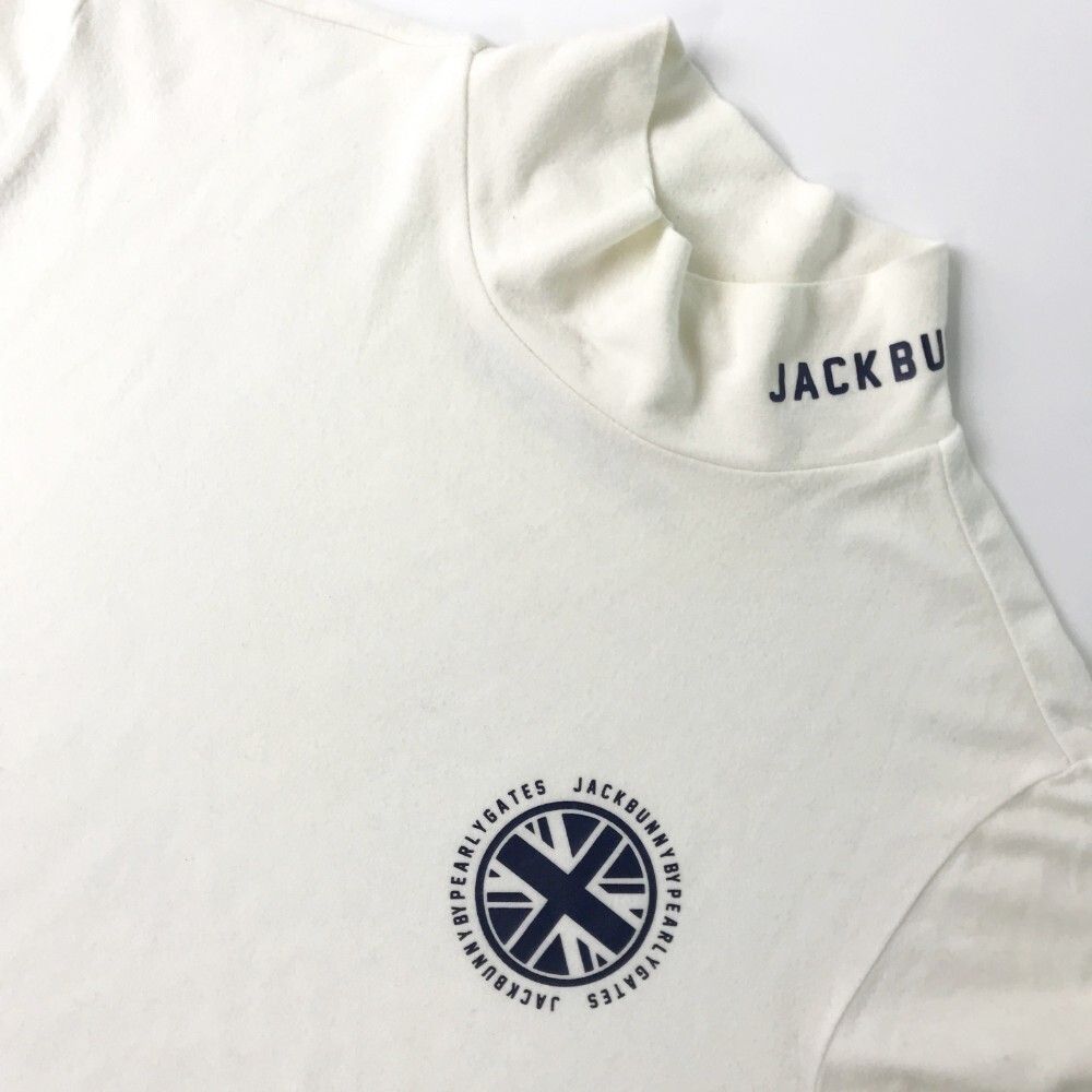 【1円】JACK BUNNY ジャックバニー ハイネック 長袖 Tシャツ ホワイト系 1 [240001976362] レディースの画像3