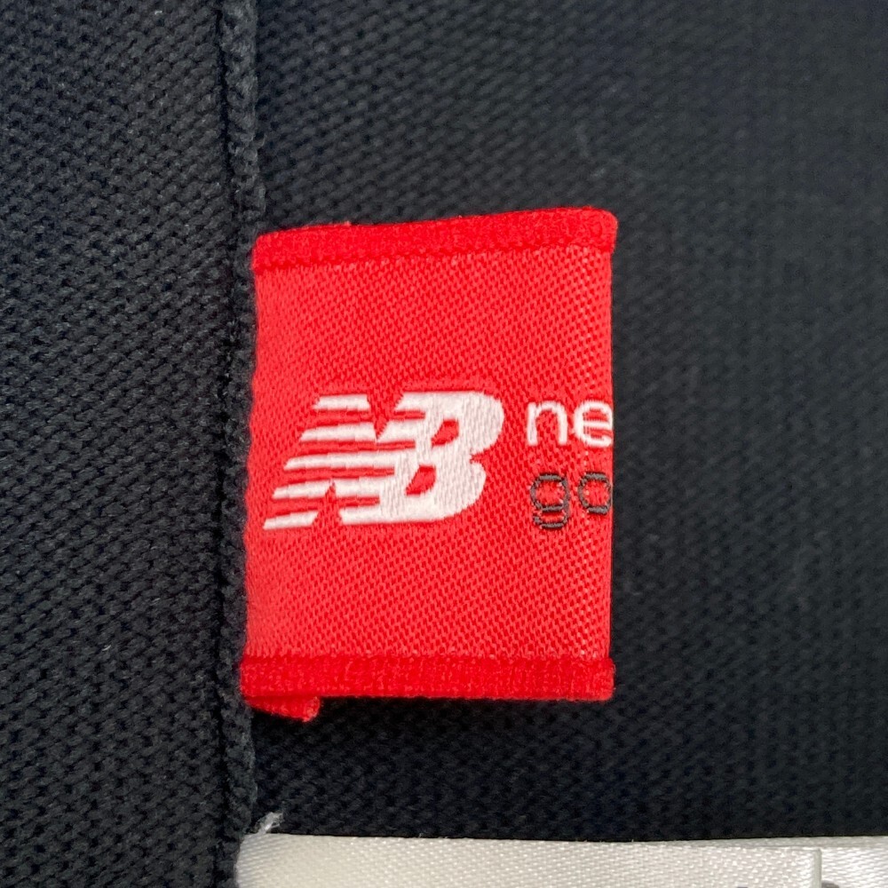 NEW BALANCE ニューバランス 012-0270502 ハイネック ニットセーター ボーダー柄 ブラック系 2 [240101189358] ゴルフウェア レディース_画像3