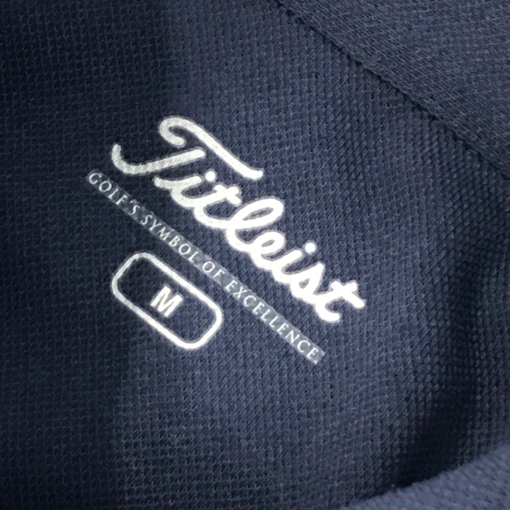 TITLEIST Titleist рубашка-поло с коротким рукавом звезда статья флаг темно-синий серия M [240101187165] Golf одежда мужской 