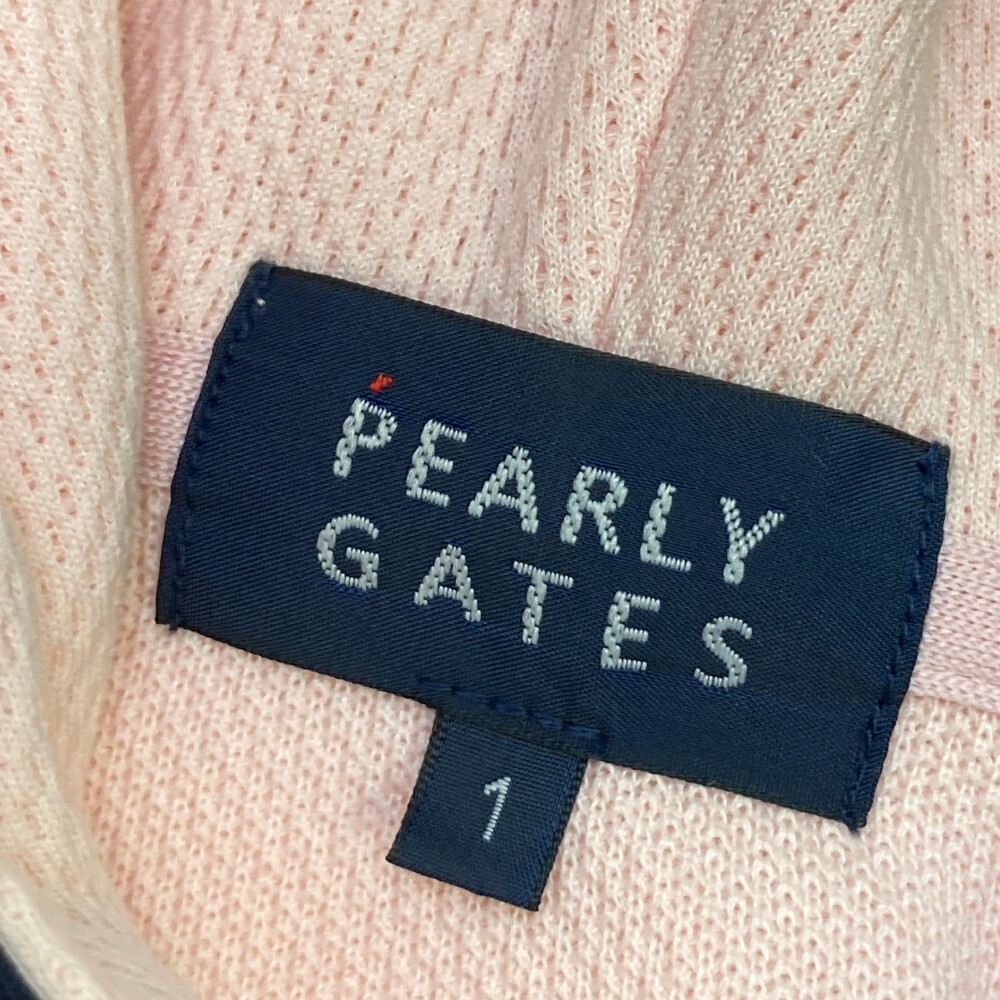 PEARLY GATES パーリーゲイツ 2022年モデル フード付 ジップジャケット ピンク系 1 [240101186953] ゴルフウェア レディース_画像5