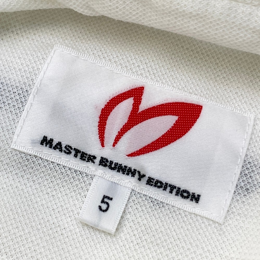 MASTER BUNNY EDITION マスターバニーエディション 半袖ポロシャツ ホワイト系 5 [240101182393] ゴルフウェア メンズ_画像3