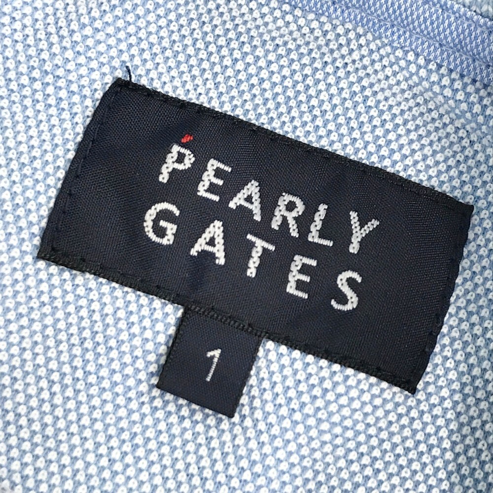 【1円】PEARLY GATES パーリーゲイツ 半袖ポロシャツ COOL MINT刺繍 ブルー系 1 [240001917160] レディース_画像5