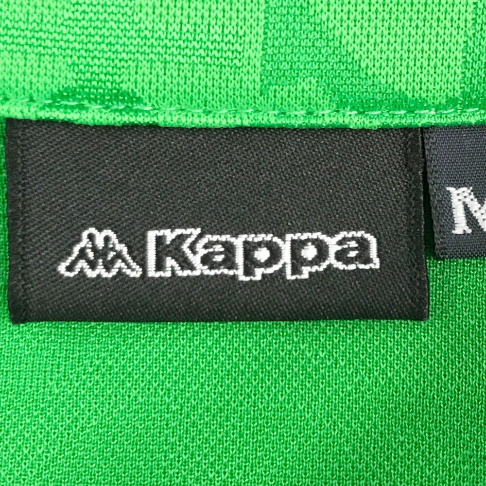 【1円】KAPPA GOLF カッパゴルフ 半袖ポロシャツ 総柄 グリーン系 M [240001935027] レディース_画像6