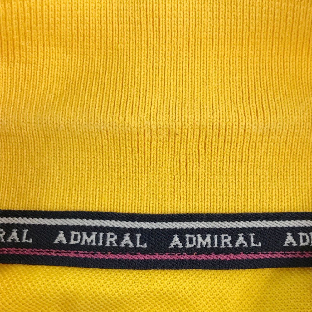 【1円】ADMIRAL アドミラル 半袖ポロシャツ イエロー系 S [240001944381] レディース_画像8