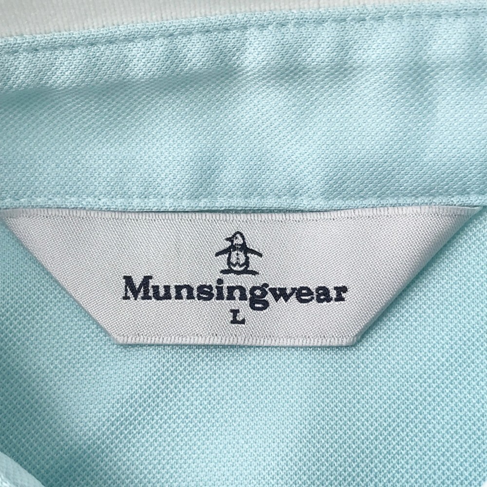 【1円】MUNSINGWEAR マンシングウェア 半袖ポロシャツ ブルー系 L [240001947016] レディース_画像5