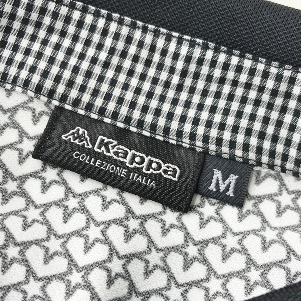 【1円】KAPPA GOLF カッパゴルフ 半袖ポロシャツ 星 総柄 ホワイト系 M [240001957310] レディース_画像5