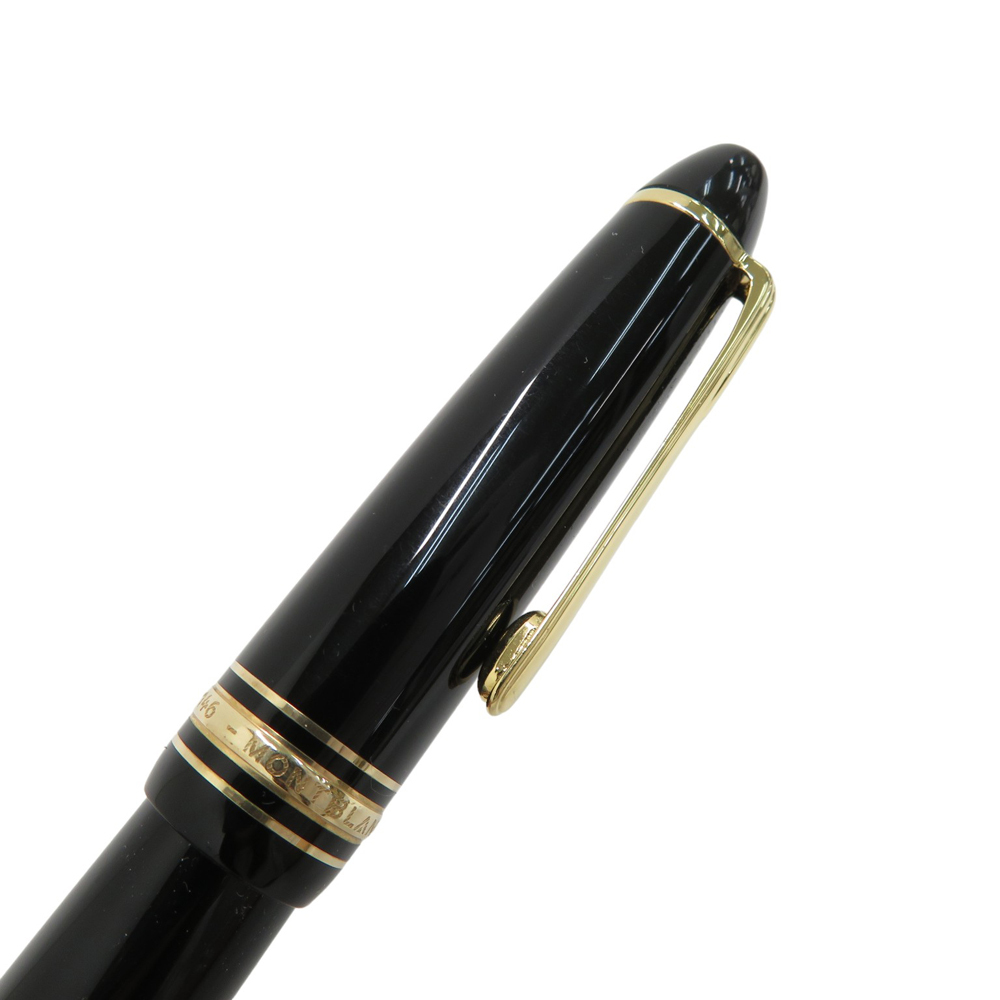 MONTBLANC モンブラン MEISTERSTUCK 146 ペン先14K 吸入式 万年筆 ブラック系 [240101171570]_画像4